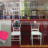 Outdoor and Indoor Stackable Wedding Colorful Plastic Chair