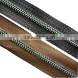 No.7 White Gold Metal Long Chain Zipper thumbnail-1