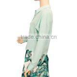 2015 Chic Bats Sleeves Blouse,embroidered Shirts With Long Sleeves thumbnail-3