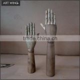 display wooden hand mannequin for gloves