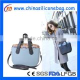 EVA Bag With Inner Bag, EVA Handbag With Handle thumbnail-1
