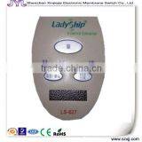 Emboss Nameplate Graphic Overlay Made of Pc/pet Suitable for Home Appliance thumbnail-1