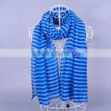Striped Women Scarf Voile Scarves 180*90 Pashmina thumbnail-2