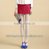 Sexy Short Length Women Autumn Wrap Skirts thumbnail-1