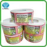 Full Color Prinitng Synthetic Paper Sticker, Waterproof Stickers, Excellent Quality in Printing Color thumbnail-2