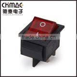 CHIMAI Good Quality Cheaper Price Rocker Switch Light T85 250vac 220V Colorful 4pin Double Pole Rocker Switch thumbnail-2