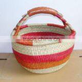 Vietnam Seagrass Shopping Basket