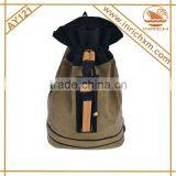 Korean Canvas Drawstring Bag For Travelling,Hanging Out thumbnail-1