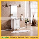 China Cheap Plastic Bathroom Cabinet with Mirror Light