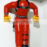 2013 new design advertising inflatable cartoon fireman