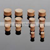 7 Pairs Organic Wood Saddle Plug Ear Plug Earlet Flesh Tunnel - Available in Size 8mm - 20mm thumbnail-1