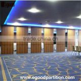 LEED certified demountable partition wall system for hotel Multi Purpose room