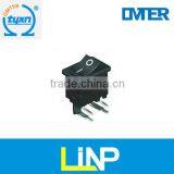 MR-6-213-C5N-BB Rocker Switch With Led thumbnail-1