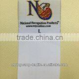 China Wholesale Top Quality Woven Size Label thumbnail-1
