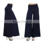 2015 Solid Color Plus Size Palazzo Pants For Women QL1192 thumbnail-2