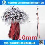 Hot Sales Red PREWIRED 12V Diode 5mm Prewired thumbnail-4