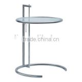 classic glass side table/ glass table / coffee table/ adjustable table