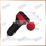 OEM Car Charger Supplier - YABTA 25W 12-24V 5.1A 3 Port Usb Car Charger, Protable for Iphone 3 Usb Car Charger thumbnail-4