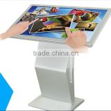 42 inch floor stand LED advertising information self-service terminal PC interactive kiosk