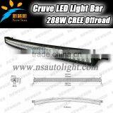 50 Inch Led Work Light Bar 288w Curved High Power Led Work Bar