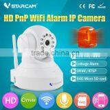 56.14 Viewing Angle Wireless Coms Alarm Zone Alarm Area IO IP Camera WiFi