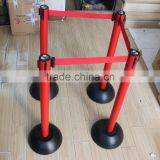 High Quality Crowd Control Rope Stanchion/Queue barrier pole