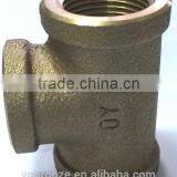 100% Leakage Testing From Taiwan Bronze and Brass Tee Fittings thumbnail-5