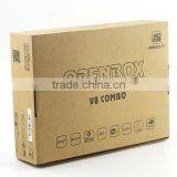 Nice Product !openbox V8 Combo DVB-S2 and DVB-T2 Free IPTV Twin Tuner Set Top Box for UK/italy/USA Market thumbnail-4