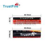 Battery Cell 2400mAh TrustFire 18650 Rechargeable Li-ion Battery 3.7v Lithium Battery 18650 Protected Battery thumbnail-2
