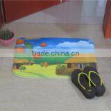 Anti-slip 100% Nylon Water Absorption Cheap Printed Stone Door Mat thumbnail-3