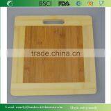 Promotional Gift Bamboo Cutting Board With Laser-words thumbnail-2