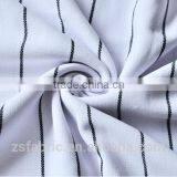 ZHENGSHENG Polyester/Rayon Blend Stretch Yarn Dyed Fabric With Rib For Coat and Trousers Twill