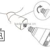 WiFi Fisheye Cloud Smart Bulb Light Camera With Two-way Audio and 128G Recording Feature thumbnail-5