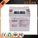 12V removable best quality control 24ah new arrival storage battery