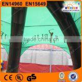 EN14960 Oxford and PVC Dome Transparency Window Inflatable Circus Tent
