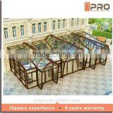 Customized Aluminum Commercial Sunroom Glass House Prefabricated Glass House thumbnail-4