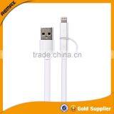 REMAX Aurora 2 in 1 Micro USB Charger Cable With LED thumbnail-1