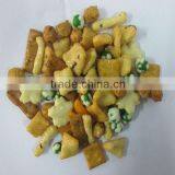 Rice Cracker Flavor Rice Crackers Peanuts Mix Crispy Rice Cracker Nuts Cracker thumbnail-1