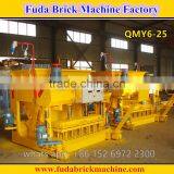 QMY6-25 Small Profitable Machine Automatic Hydraulic Press Brick Machine