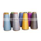 dyed yarn conductive fiber wool blended yarn