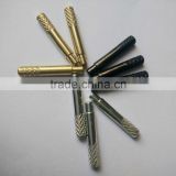 CNC turning cribbage brass metal pegs
