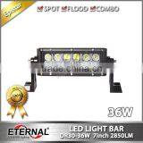 36W 13inch 4WD Offroad Light Bar High Lumen Industrial Equipment Vehicles Police Car Led Light Bar thumbnail-2