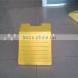 Yellow Rubber Wheel Chock GT37 thumbnail-1