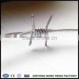Two Points Double Strand Barbed Wire Single Stranded Galvanized Barbed Wire Chain Link Fence Top Barbed Wire thumbnail-1