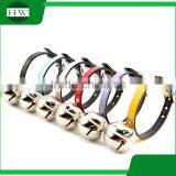 Wholesale PU Leather Pet Training Accessories Collar With Bell With Free Sample thumbnail-1