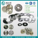 15*100*5mm ceramic carbide disc cutter/cermet round cutter