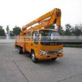 14 m JAC High Platform Truck, 14m JAC Aerial Platform Workring Truck, 14m JAC Bucket Booming Truck thumbnail-1