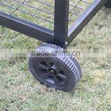 Large Barrel BBQ Grill Trolley thumbnail-5