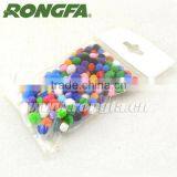 Colorful Craft Pom Poms for Kids DIY thumbnail-6