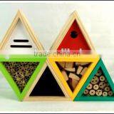 Small Hanging Manufacturer Decorated Eco-friendly Wooden Insect House thumbnail-6